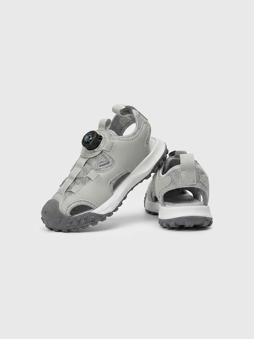 KiddoForce Spinner Sports Shoes Ash - RZ1069